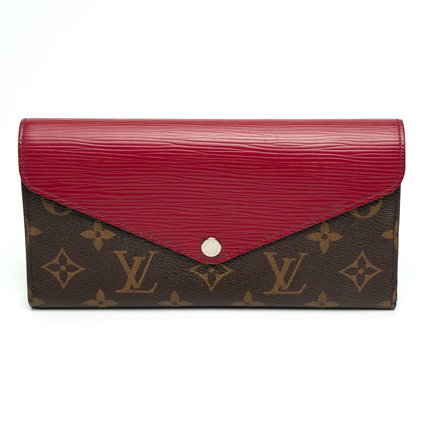 Louis Vuitton Burgundy Monogram ARA Wallet