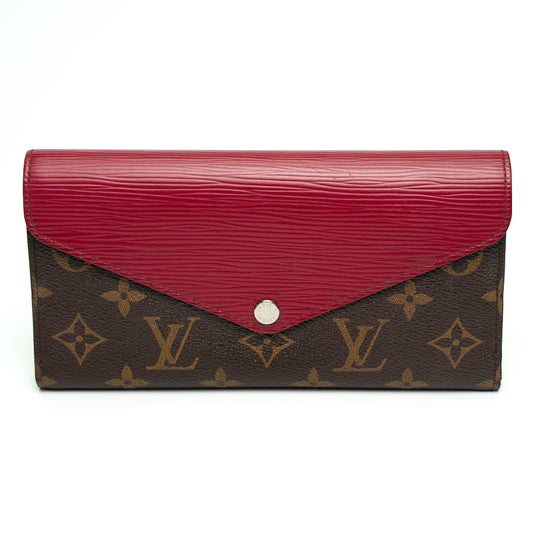Louis Vuitton Burgundy Monogram ARA Wallet