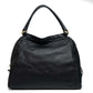 Prada Nero Saffiano Cuir Leather Shoulder Bag