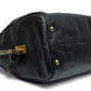 Prada Nero Saffiano Cuir Leather Shoulder Bag