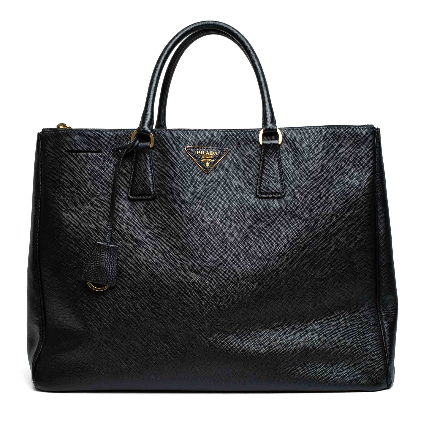 Prada Saffiano Lux Galleria Double Zip Tote