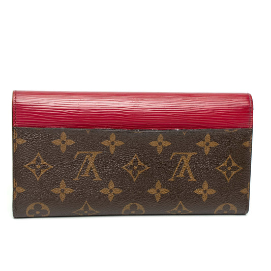 Louis Vuitton Burgundy Monogram ARA Wallet