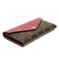Louis Vuitton Burgundy Monogram ARA Wallet