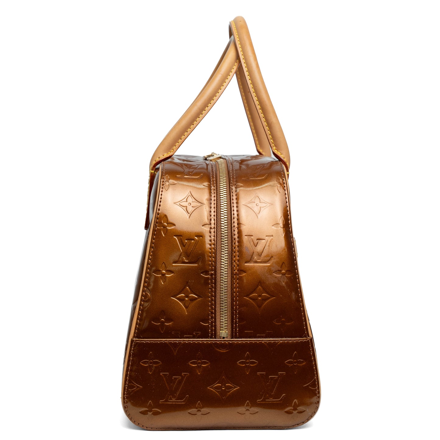 Louis Vuitton Bronze Vernis Tompkins Square Bag