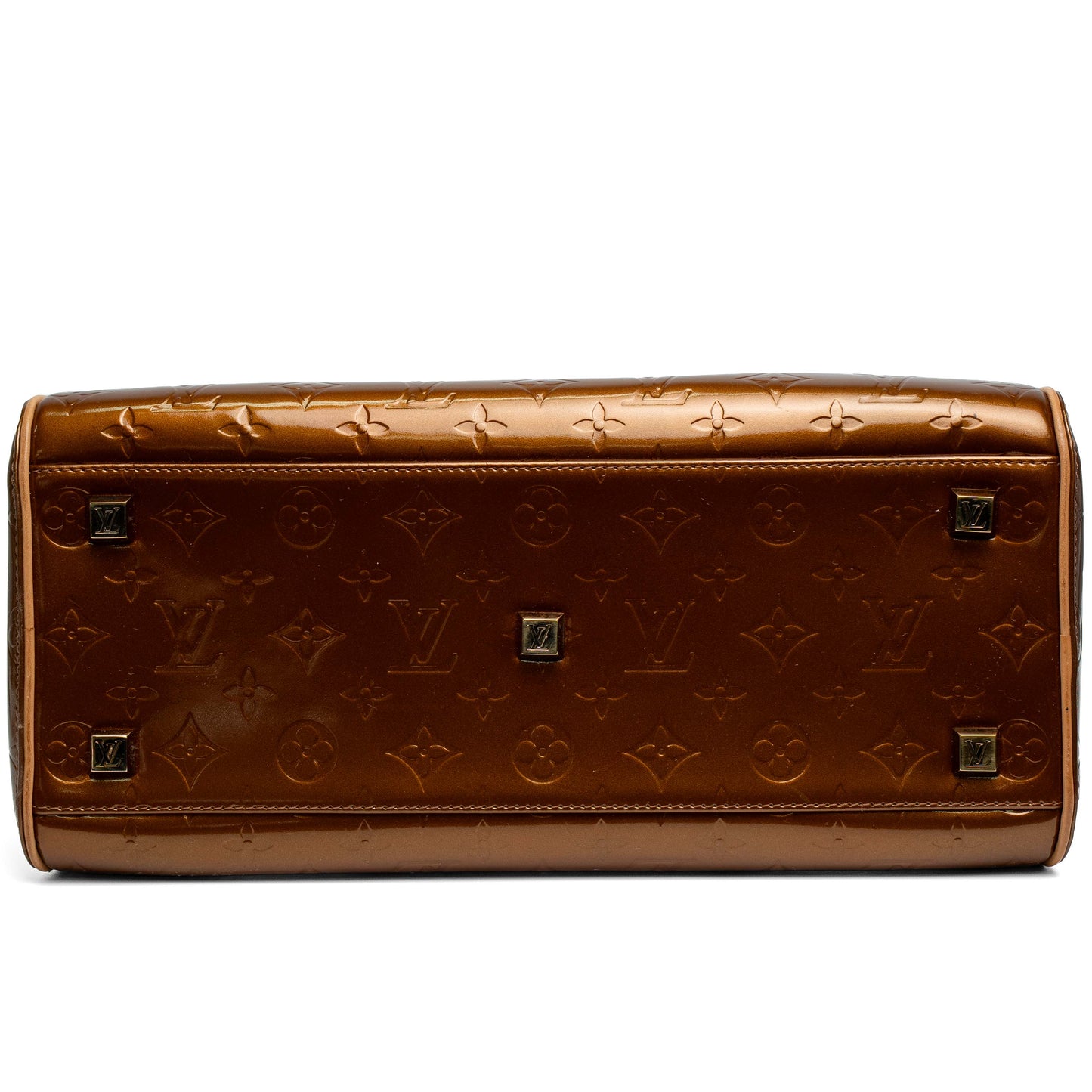 Louis Vuitton Bronze Vernis Tompkins Square Bag