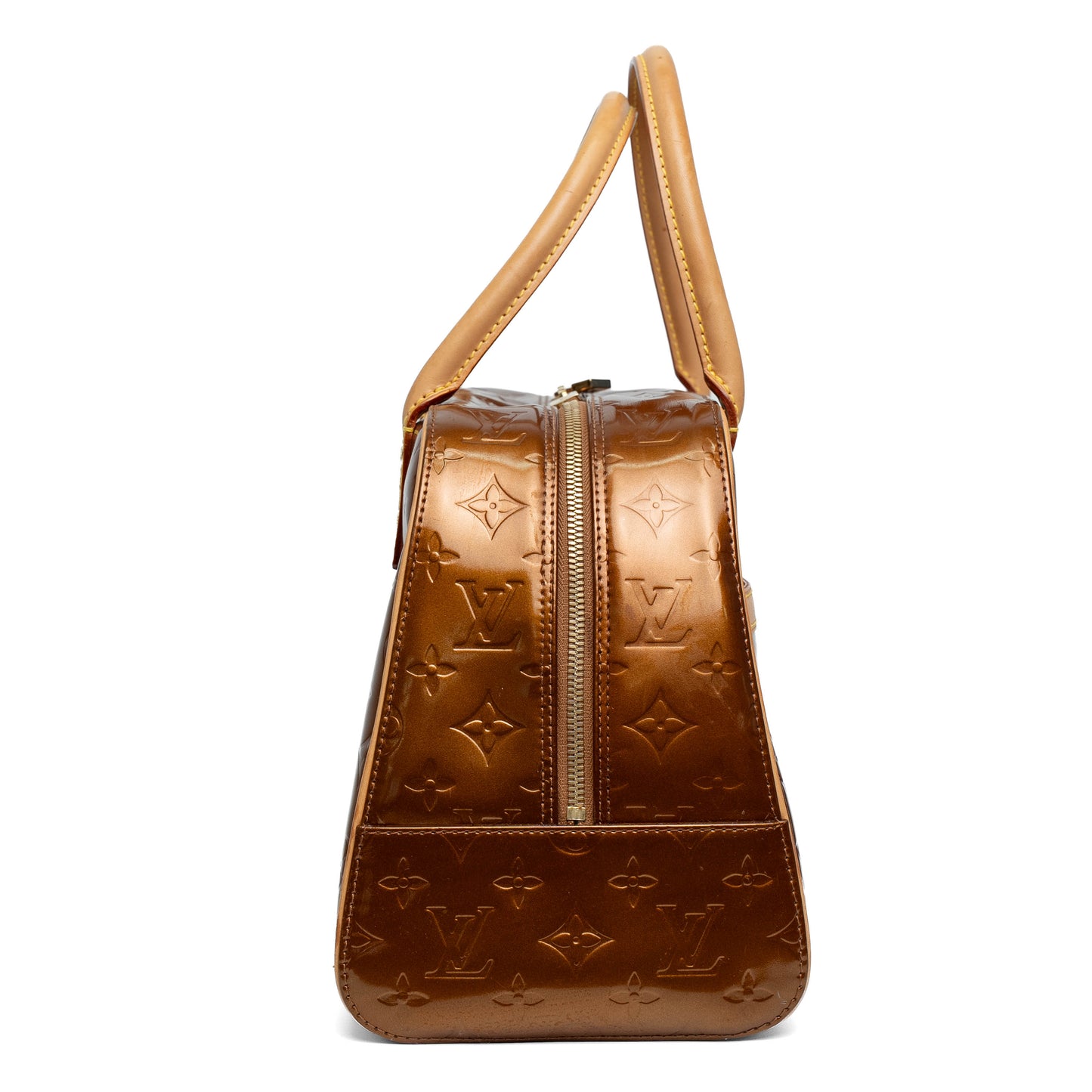 Louis Vuitton Bronze Vernis Tompkins Square Bag