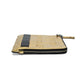 Chanel Gold Crinkled Leather Hand-Slot Clutch