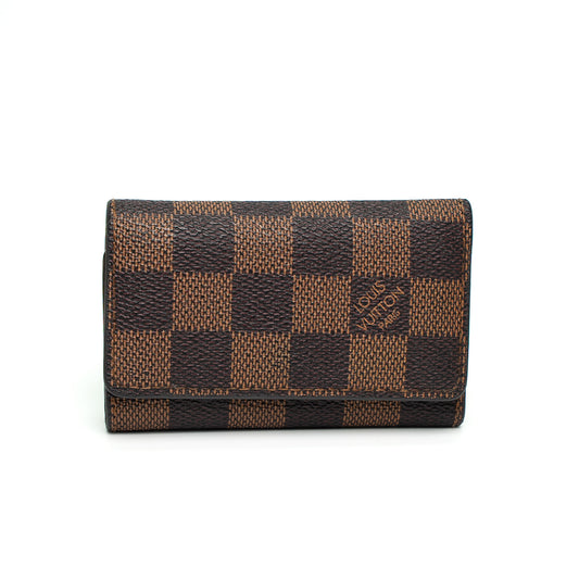 Louis Vuitton Damier Ebene 6 Key Holder