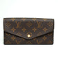 Louis Vuitton Burgundy Monogram Trifold Wallet