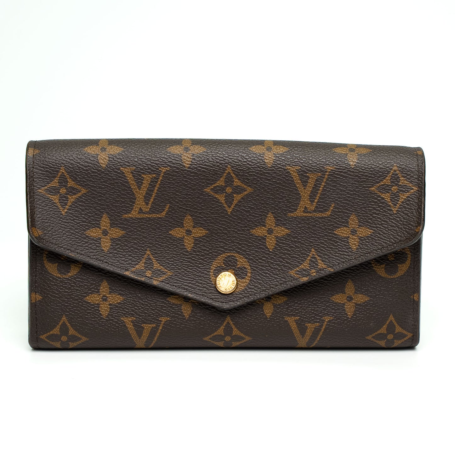 Louis Vuitton Burgundy Monogram Trifold Wallet