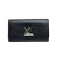 Louis Vuitton Black Epi Twist Long Wallet