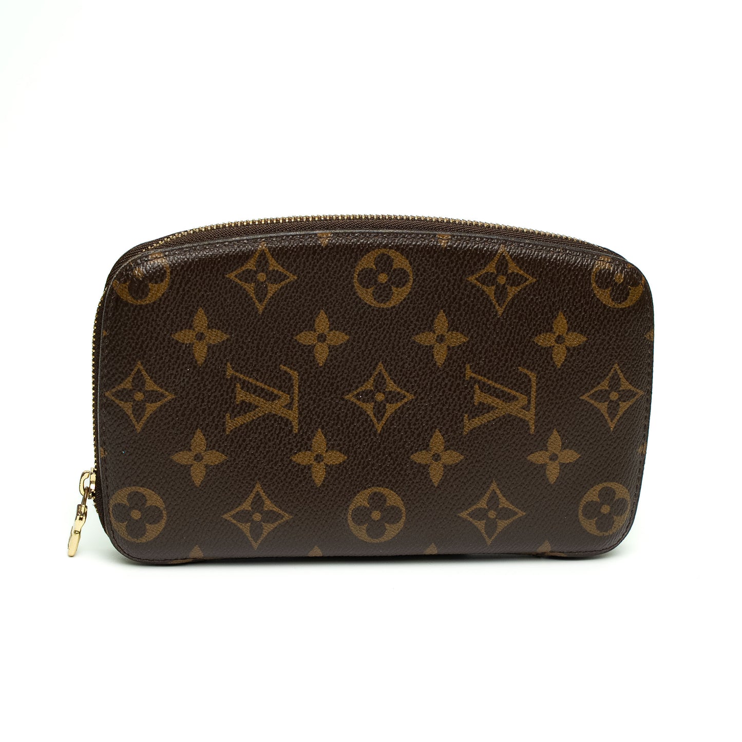 Louis Vuitton Monogram Canvas Zip Around Agenda Wallet