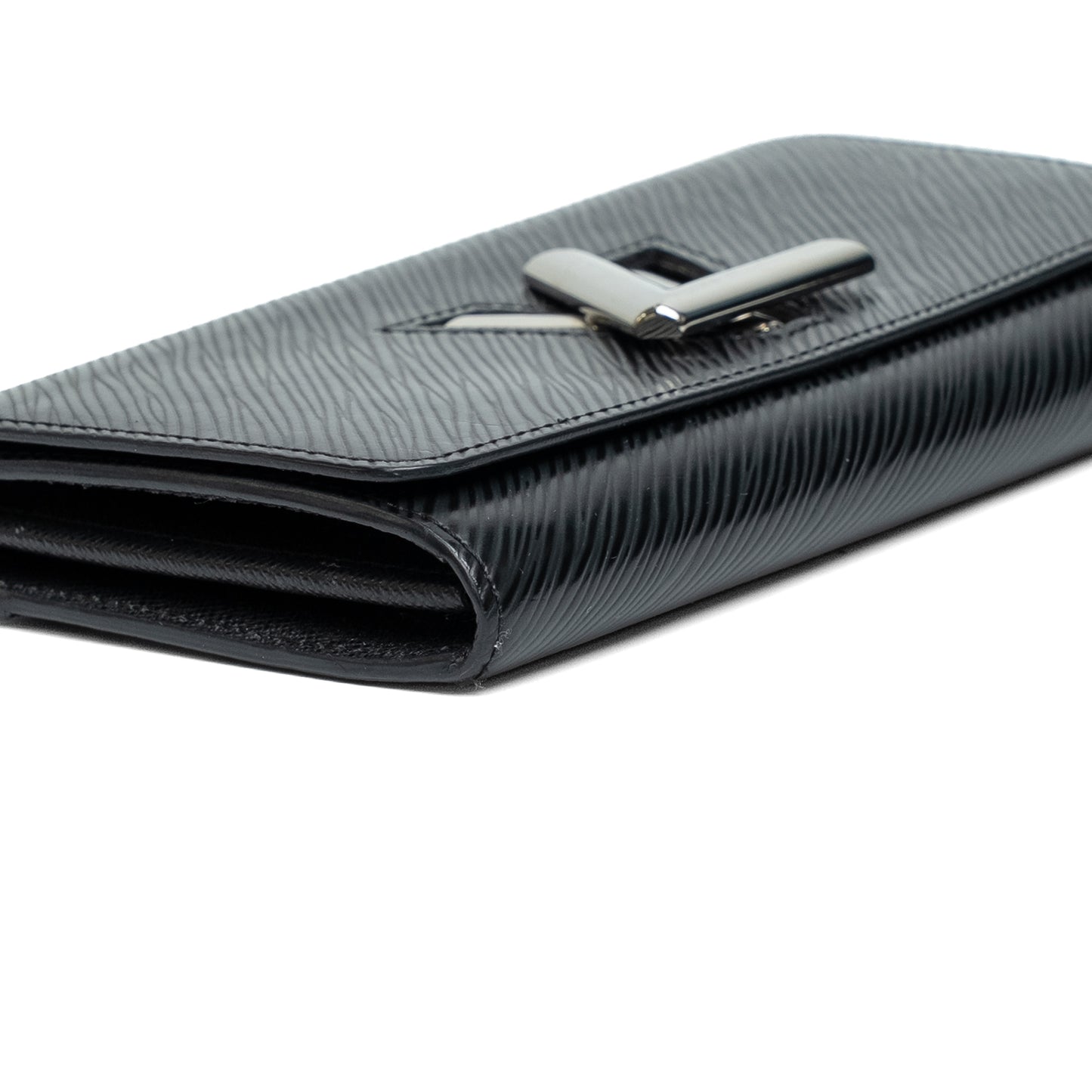 Louis Vuitton Black Epi Twist Long Wallet