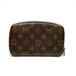 Louis Vuitton Monogram Canvas Zip Around Agenda Wallet