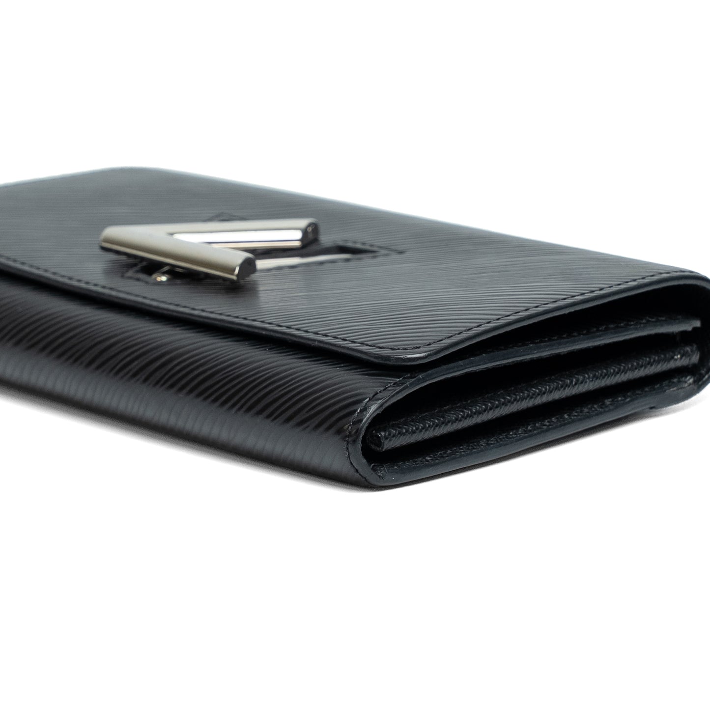 Louis Vuitton Black Epi Twist Long Wallet