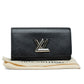 Louis Vuitton Black Epi Twist Long Wallet