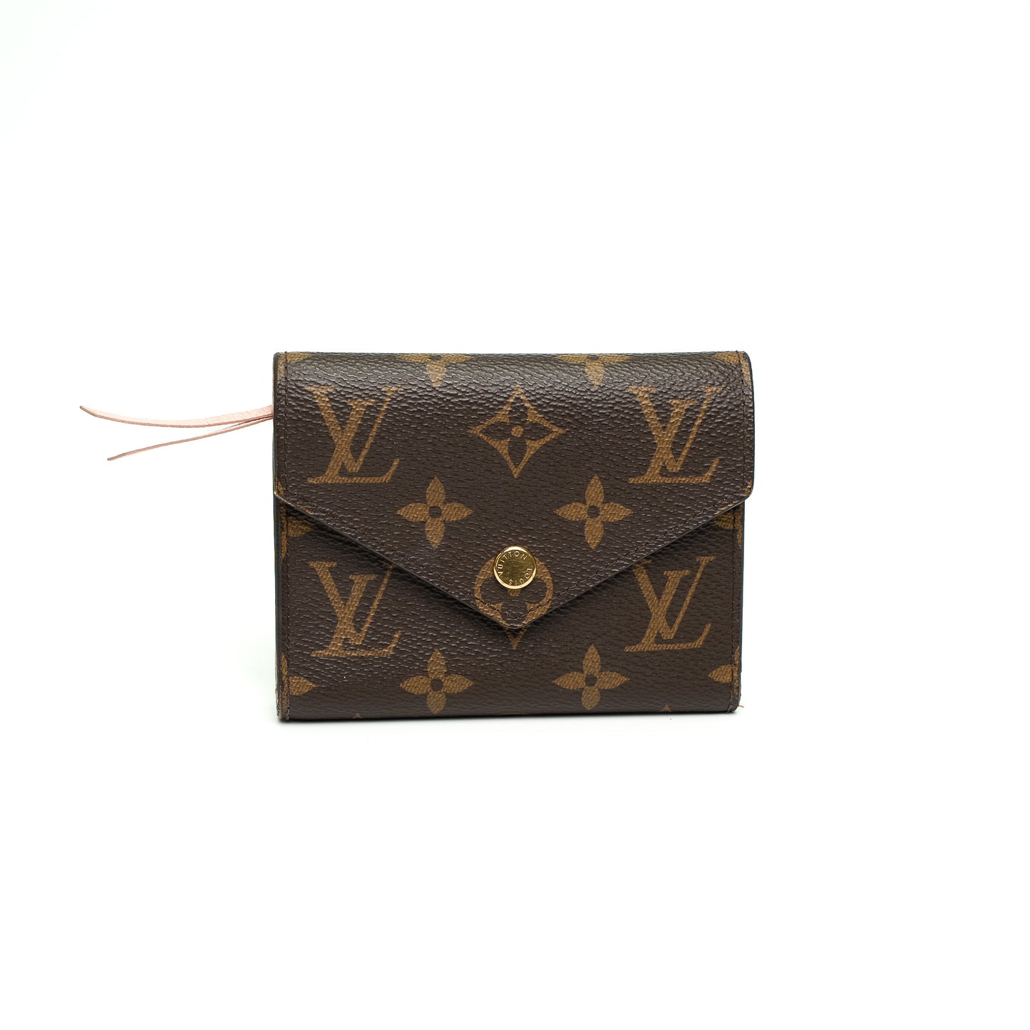 Louis Vuitton Monogram Canvas Zip Around Agenda Wallet