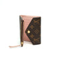 Louis Vuitton Monogram Canvas Zip Around Agenda Wallet