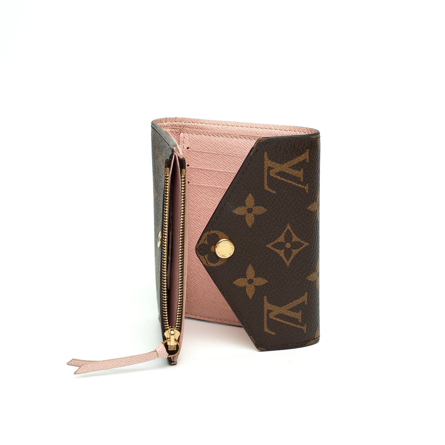 Louis Vuitton Monogram Canvas Zip Around Agenda Wallet