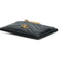 Gucci GG Marmont Matelasse Black Leather Key Cardholder