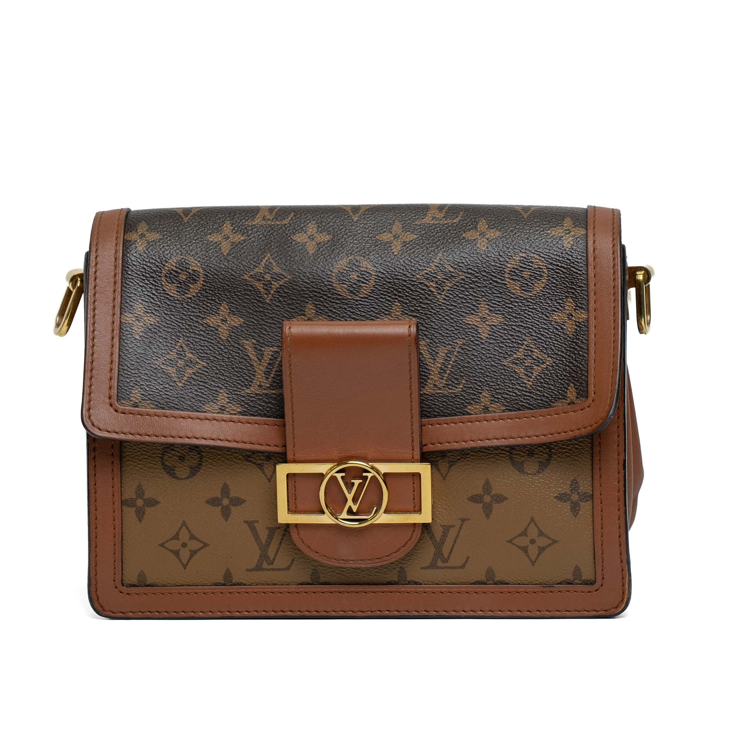 Louis Vuitton Dauphine Monogram Reverse Shoulder Bag