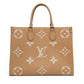 Louis Vuitton OnTheGo MM Arizona Creme Tote