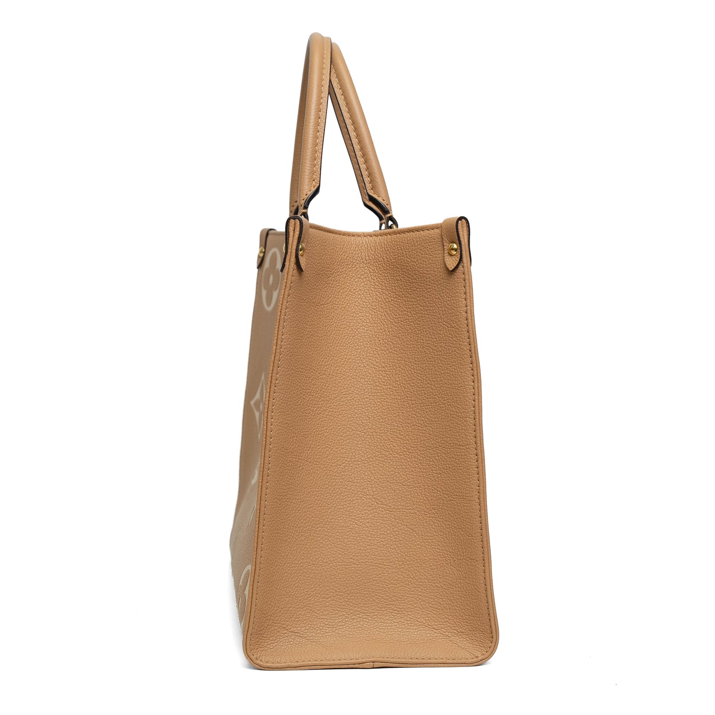 Louis Vuitton OnTheGo MM Arizona Creme Tote
