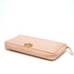 Chanel Boy Zip Around Light Pink Long Wallet
