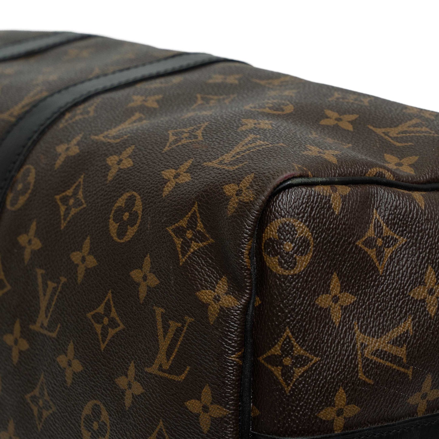 Louis Vuitton Monogram Macassar Keepall 45 Bandouliere
