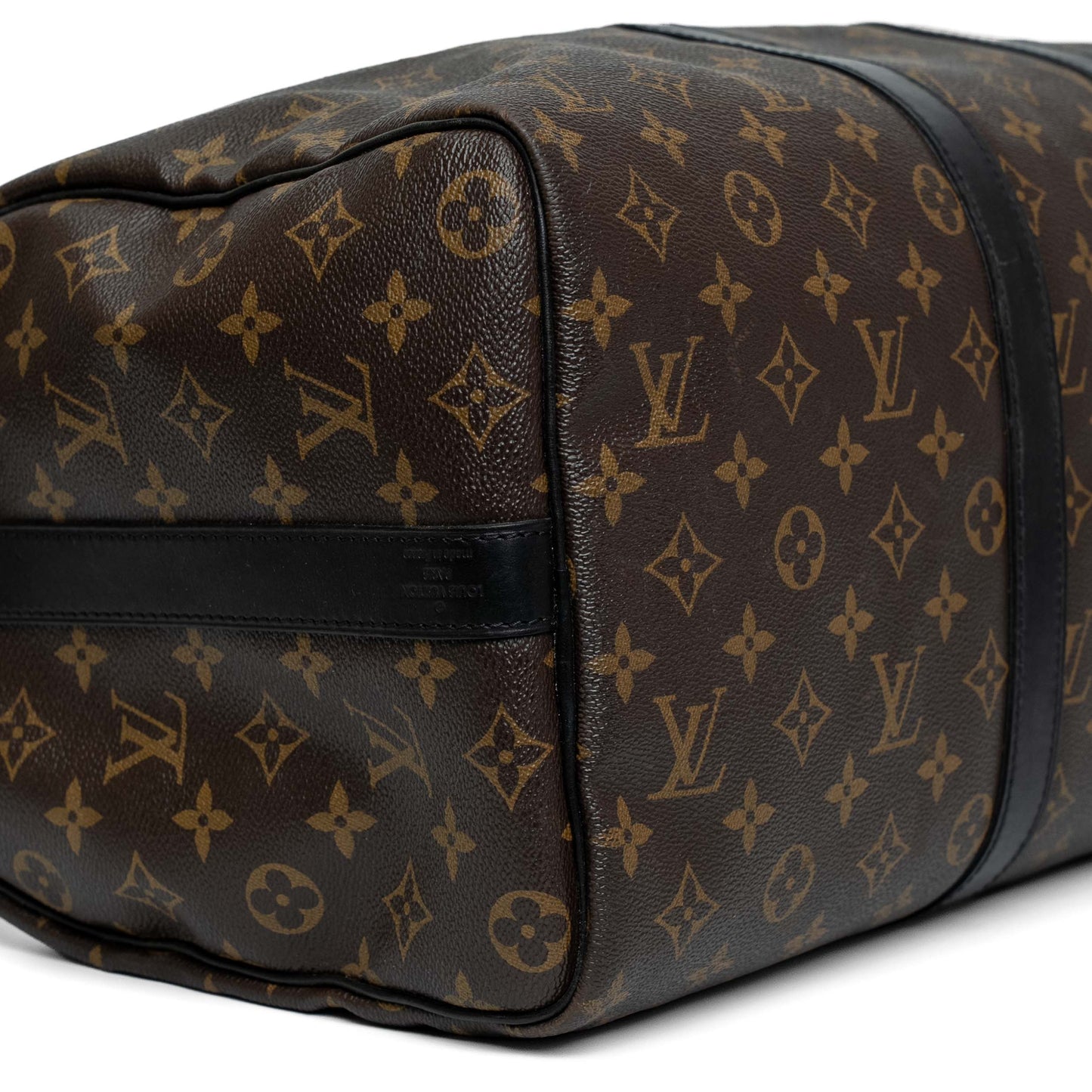 Louis Vuitton Monogram Macassar Keepall 45 Bandouliere