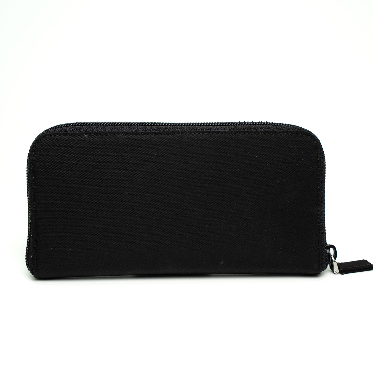 Prada Portafoglio Tessuto Nero Long Wallet