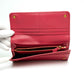 Prada Pink Saffiano Leather Long Wallet
