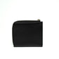 Alexander McQueen Skull Print Black Leather Zip Wallet
