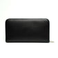 Saint Laurent Black Grained Leather Zip Wallet