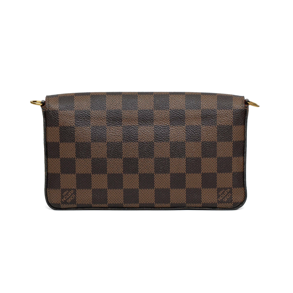 Louis Vuitton Pochette Felicie Damier Ebene Crossbody Bag