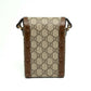 Gucci Horsebit 1955 Mini Bag Beige GG Canvas