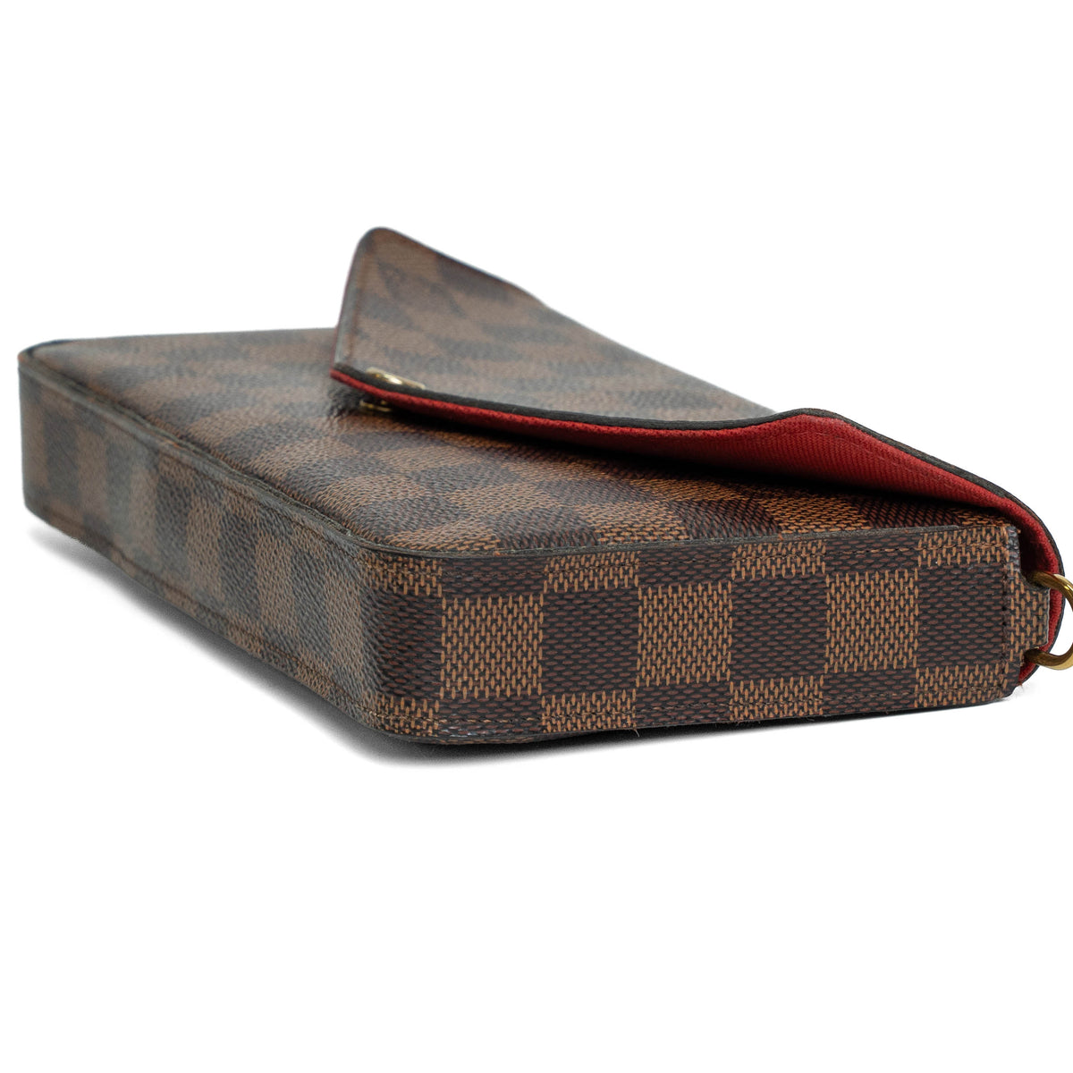Louis Vuitton Pochette Felicie Damier Ebene Crossbody Bag