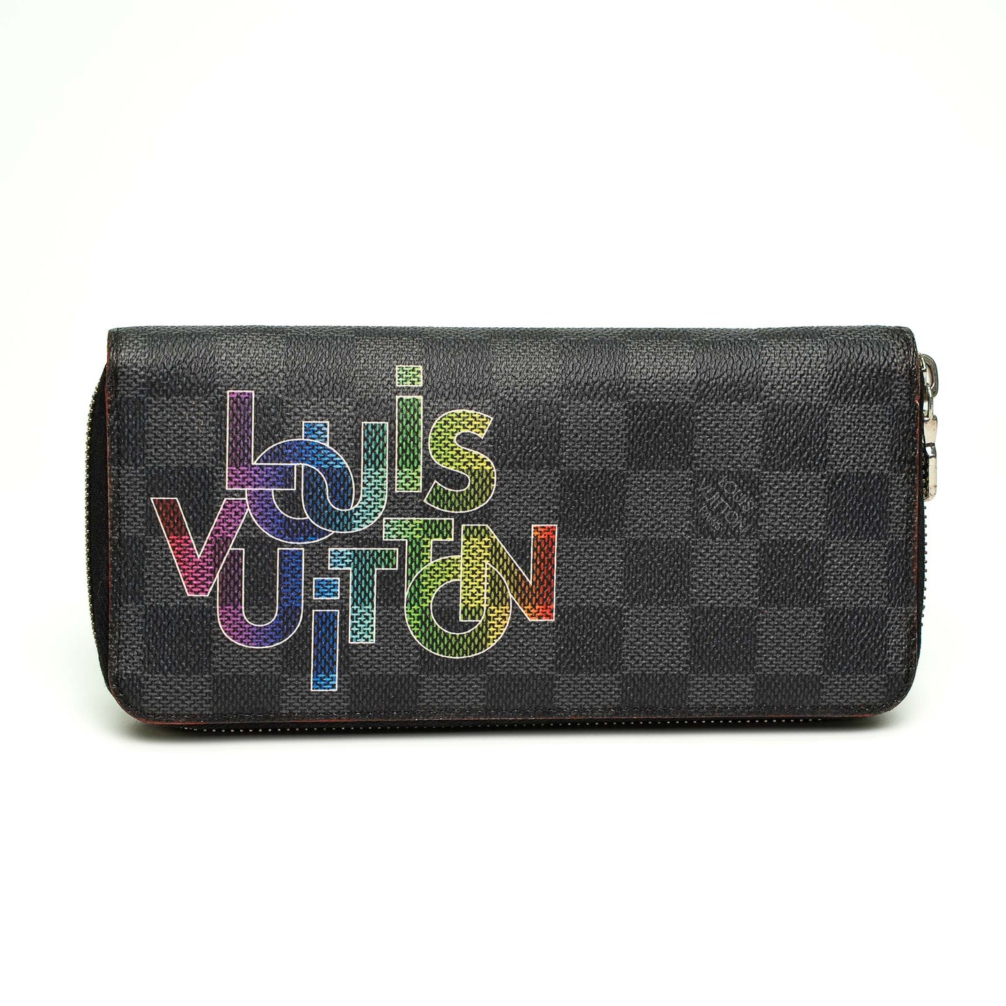 Louis Vuitton Damier Graphite Rainbow Zippy Wallet