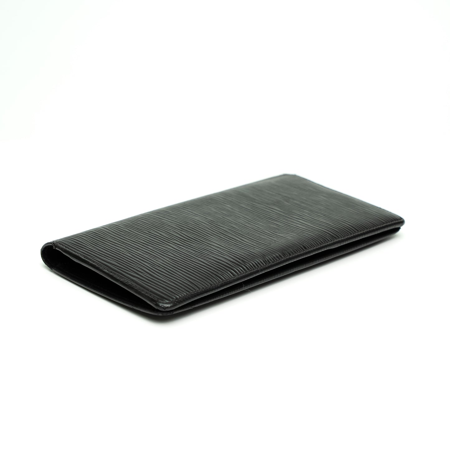 Louis Vuitton Black Epi Leather Long Wallet