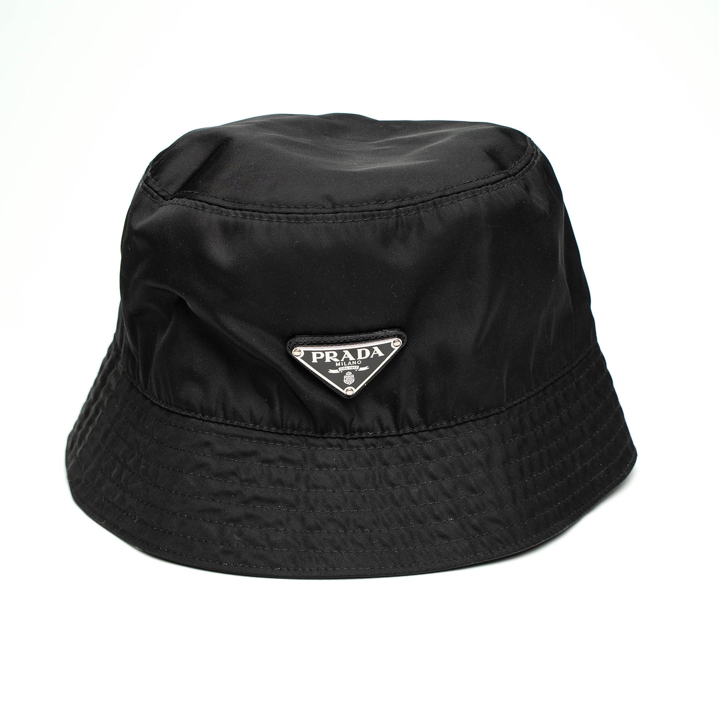 Prada Black Re-Nylon Bucket Hat