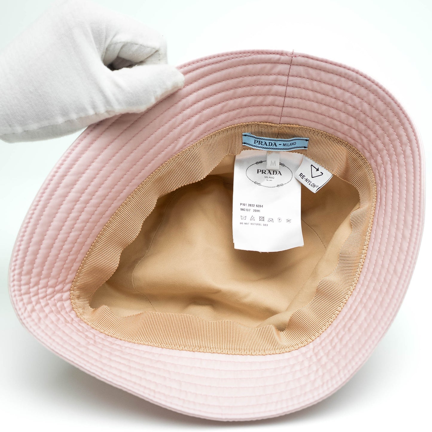 Prada Pink Re-Nylon Bucket Hat