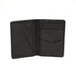 Louis Vuitton Monogram Shadow Black Leather Card Wallet