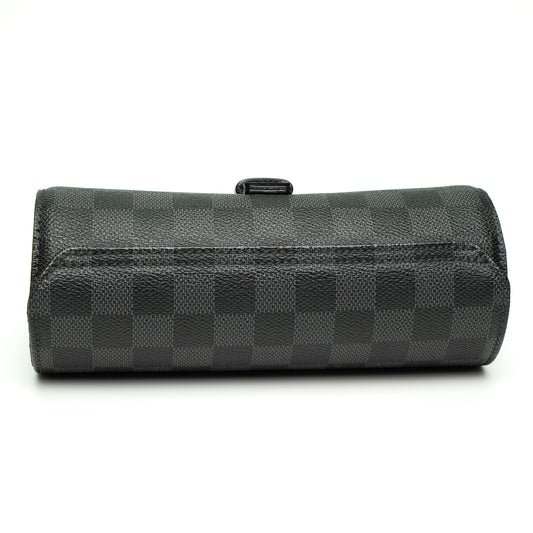 Louis Vuitton Damier Graphite Watch Case
