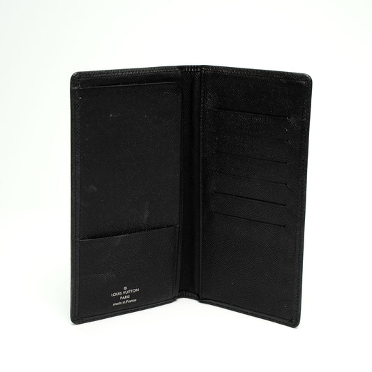 Louis Vuitton Monogram Shadow Black Leather Wallet