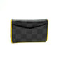 Louis Vuitton Damier Graphite Yellow Bifold Card Holder
