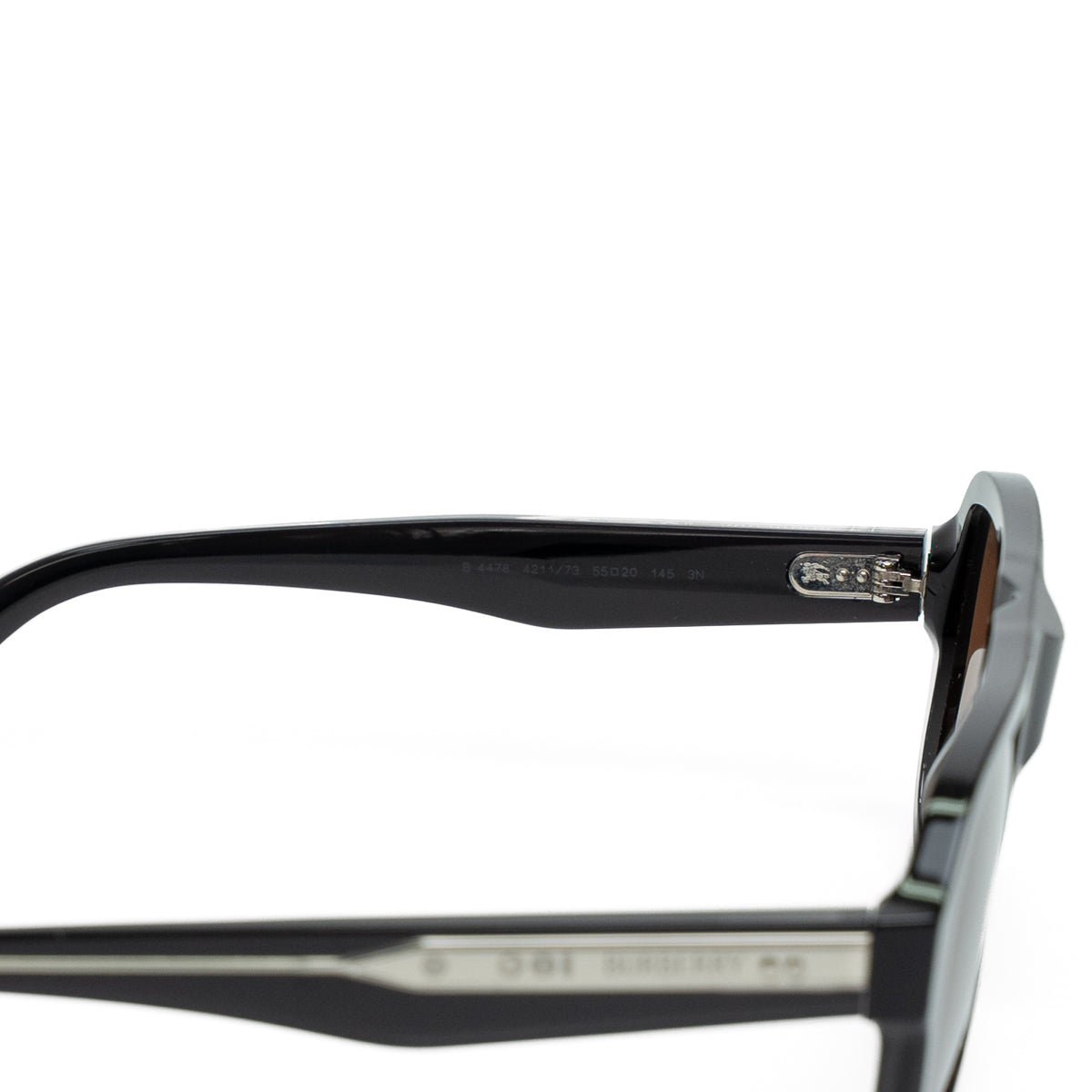 Burberry BE4478 Grey Pilot Acetate Sunglasses