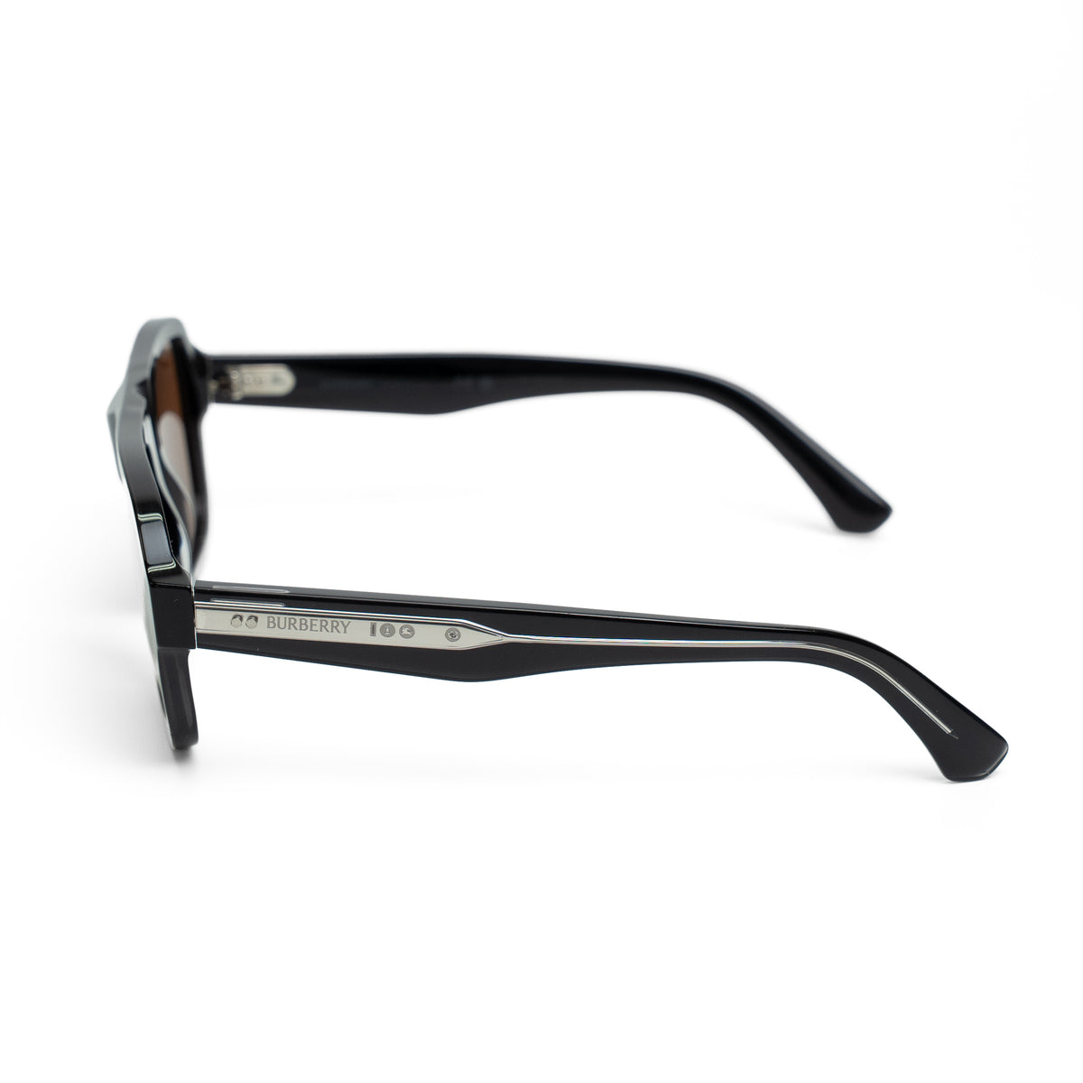 Burberry BE4478 Grey Pilot Acetate Sunglasses