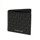 Michael Kors Black Monogram Bifold Wallet