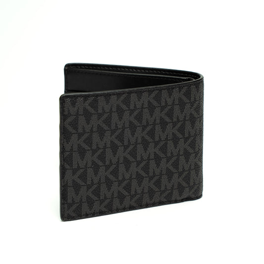 Michael Kors Black Monogram Bifold Wallet