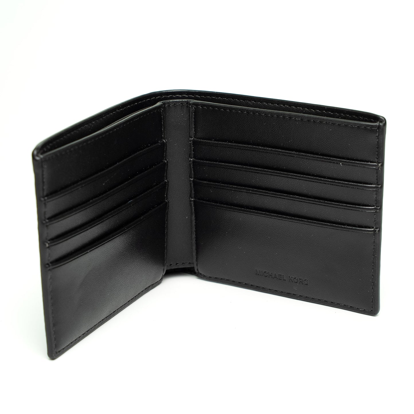 Michael Kors Black Monogram Bifold Wallet